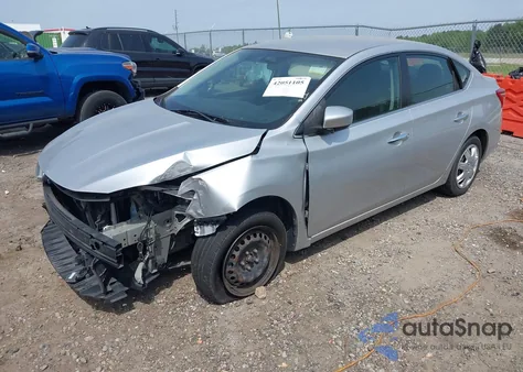 2019 Nissan Sentra S из США, поврежденный, VIN 3N1AB7AP9KY267085